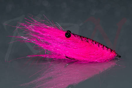 Fluo Hot Pink Shrimp Sea trout fly - MTM23